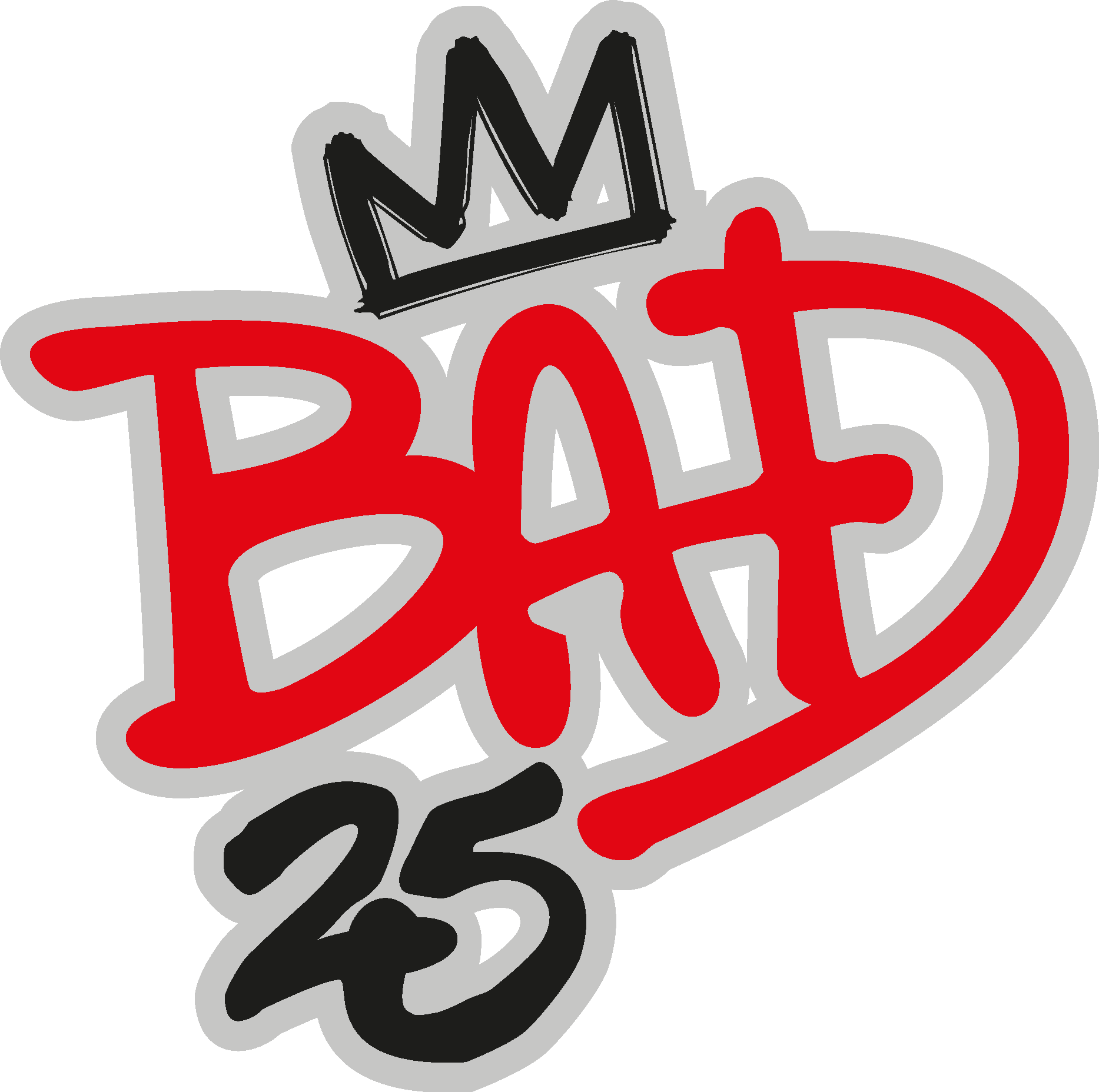 Bad 25 Logo Vector Logo